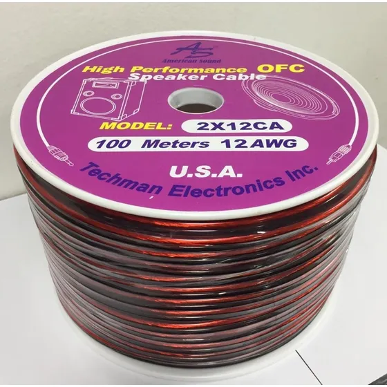 Cable Para Corneta 2x12 American Sound Por Metro