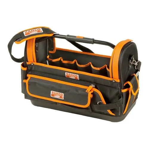 Bolsas Portaherramientas Bahco 4750fb1-19a Base Rígida Color negro y naranja
