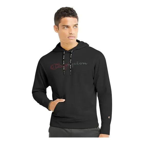 Buzo Con Capucha Champion Game Day Graphic Negro Hombre