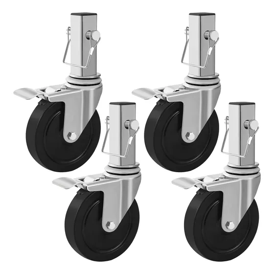 Juego De 4 Ruedas De Andamio De 5 Pulgadas, Ruedas De Andami