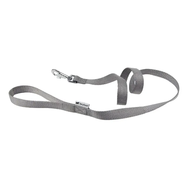 Correa Perro Ferplast Club G25-120 Color Gris