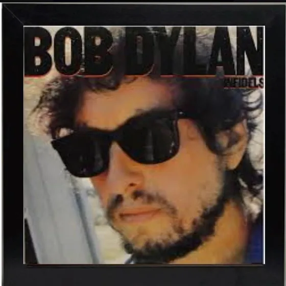 Quadro Bob Dylan Lp Infidels Quadro Capa Do Disco De Vinil
