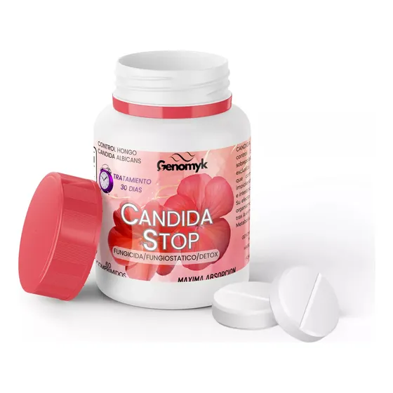 Cándida Stop - Control Hongo Cándida X 60 Un. Genomyk