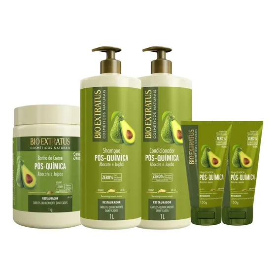 Kit Bio Extratus Pós Química L/kg (linha Completa)
