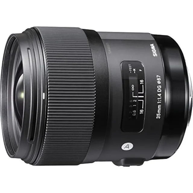Lente Sigma 35mm F1.4 Art Dg Hsm Para Canon, Negro, 3.7 X 3