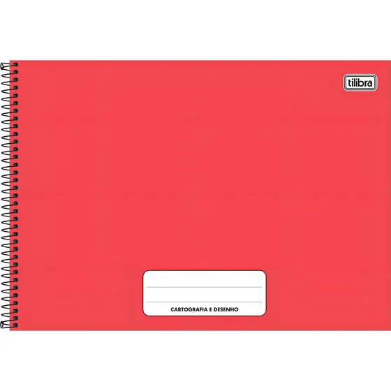 Caderno De Cartografia E Desenho Espiral Pepper 80 Fls
