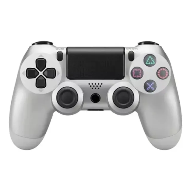 Joystick Inalambrico Compatible Plateado  Febo