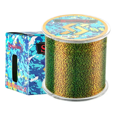 Linha De Pesca 520m Monofilamento Invisível Nylon Linha