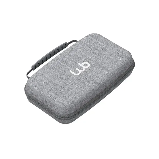 Estojo Portátil Para Acessórios De Tablet E Smartphone Com 5 Compartimentos Wb, Cinza, Wbe00100759f