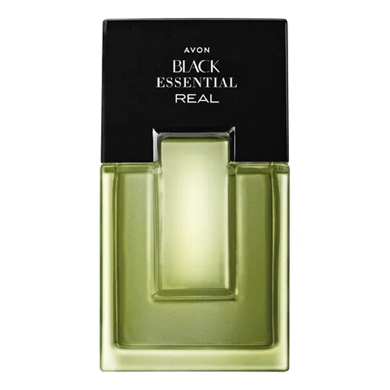 Avon Black Essencial Real Intense 100 Ml Amadeirado Aromatico