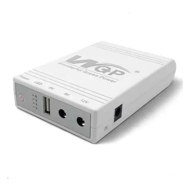 Mini Ups Wgp Alta Capacidad 10400mah 25w 3amp Power Bank