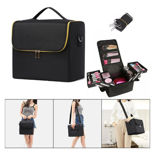 Estuche Profesional De Maquillaje - Tamaño Grande Y Portátil Estuche Profesional De Maquillaje - Tamaño Grande Y Portátil