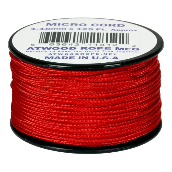 Cuerda Microcord Red Atwood Rope Usa - Crt Ltda