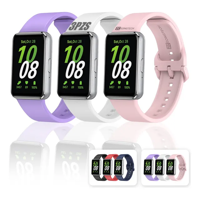 3pzs Correa Silicón Premium Para Samsung Galaxy Fit 3