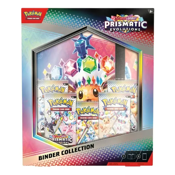 Pokemon Tcg Prismatic Evolutions Binder Collection Español
