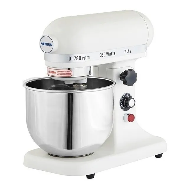 Batidora Industrial 7 Litros Vb-7 Ventus Blanca 50 Hz 220 v Color Blanco