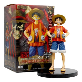 Boneco Acition Figure Luffy One Piece 16 Cm C/ Caixa Boneco Acition Figure Luffy One Piece 16 Cm C/ Caixa
