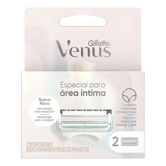 Recarga para Afeitadora Venus Intima 2 Unidades