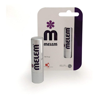 Bálsamo Labial Melem (.16 Onzas), De Larga Duración, Con Lan Bálsamo Labial Melem (.16 Onzas), De Larga Duración, Con Lan