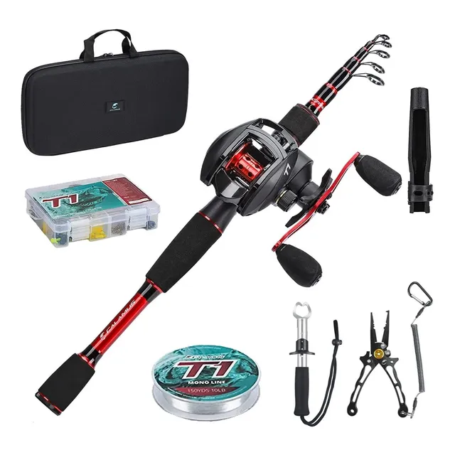 Juego Equipo Pesca Incluye Alicate 7 Agarre Labio 8 1 2