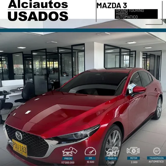 Mazda 3 2.0 Grand Touring At Hibrido Ligero - Mhev usado en Suba