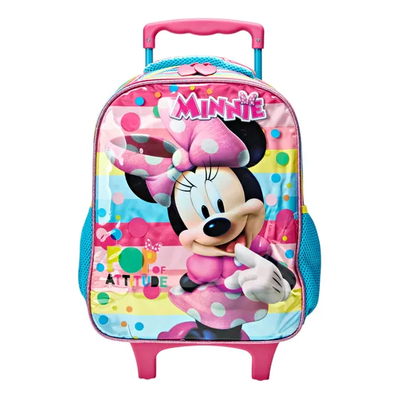 Mochila Escolar Rosa Minnie S Xeryus 14