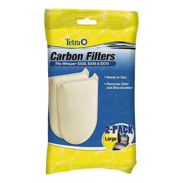 Tetra Whisper Carbon Repuesto Filtro Ex30 Ex45 Ex70 Large