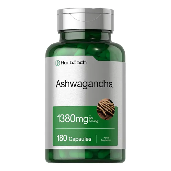Ashwagandha Horbaach 1380mg 180 Cápsulas