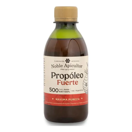 Noble Apicultor Propoleo Fuerte Bebible Antibiótico 500ml