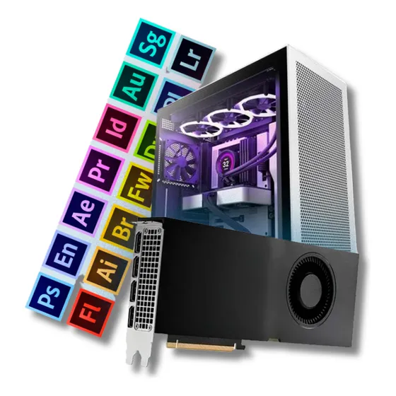 Pc Diseño Grafico Amd Ryzen 7 Ram 64gb Ssd 1tb Wifi Win 10