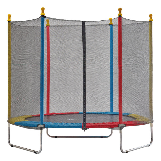 Justfun Cama Elástica Infantil Pula Pula Trampolim 1,80 M Colorida Justfun Cama Elástica Infantil Pula Pula Trampolim 1,80 M Colorida
