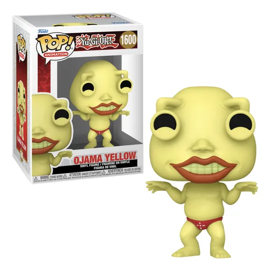 Ojama Yellow Funko Pop 1600 Yu Gi Oh! Original Nuevo