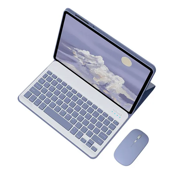 K Funda+teclado+ratón For Lenovo Tab M10 Plus(3rd Gen)10.6