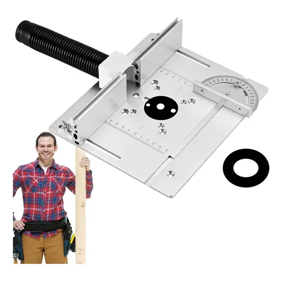 Carpintería Banco De Trabajo Fresadora Mesa Router 20*24cm