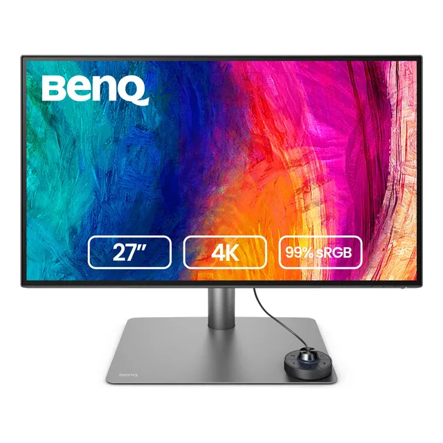 Monitor BenQ con pantalla de 27" 60Hz 110V y resolución 4K