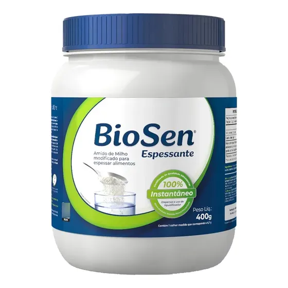 Espessante Alimentar Biosen Para Alimentos Líquidos 400gr