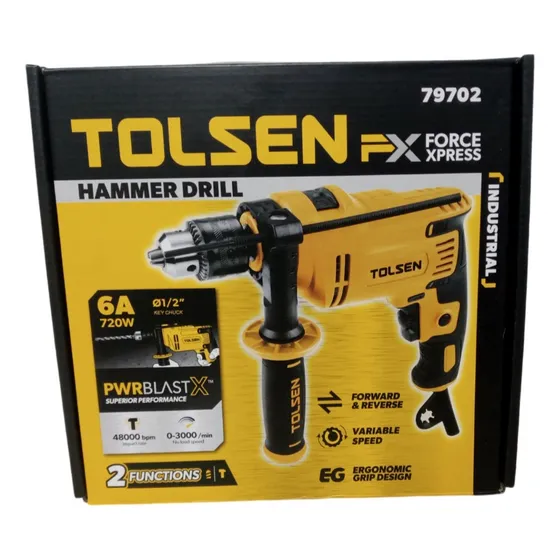 Taladro Percutor Tolsen De 1/2