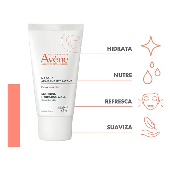 Avène Mascarilla Hidratante 50ml Sensible Día/noche
