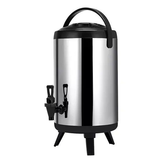 Termo Para Agua Caliente Termo 10lts Caliente Dispensador Esenzo Color Negro