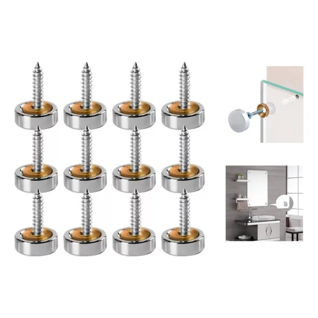 12uds Tapa Tornillo Inoxidable Embellecedor