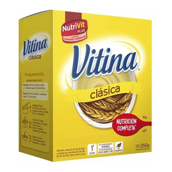 Semola Tradicional Nutrición Completa Vitina 250g