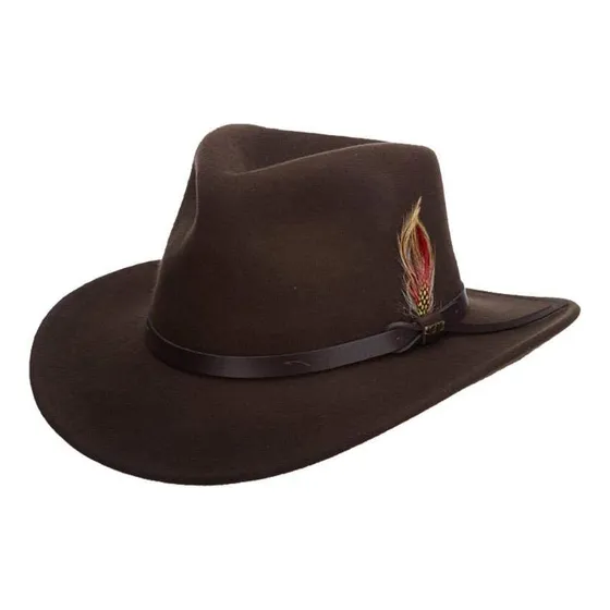 Sombrero Scala Df6 Estilo Vaquero, Talla Pequena Color Ol...
