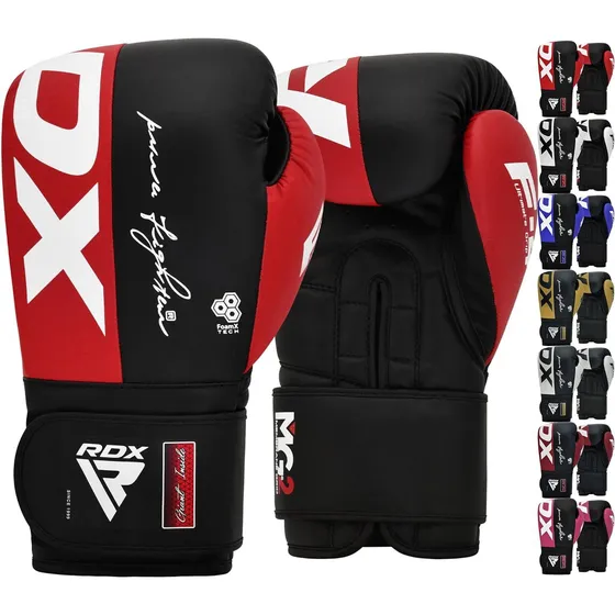 Guantes De Boxeo Rdx Maya Hide Entrenamiento 14 Oz Unisex