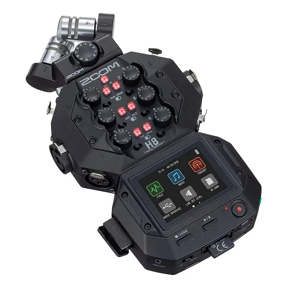 Grabadora Portatil Zoom H8 12 Pistas Podcast Musica Y Mas