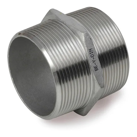 Entrerrosca De Acero Inoxidable 3/8 Pulgada Bspt C304