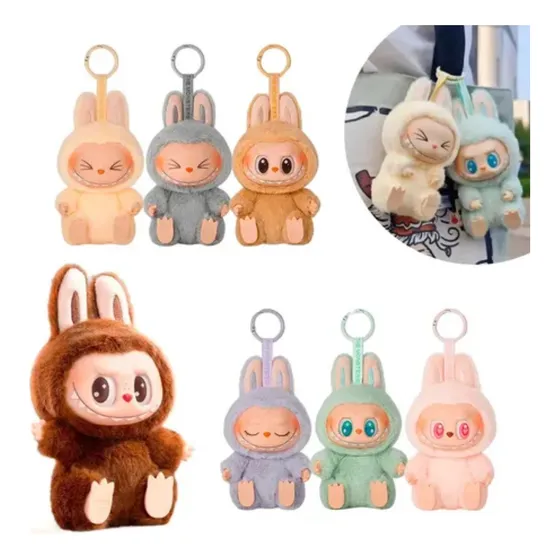 Labubu Pelúcia Chaveiro Pop Surpresa Monstros Colecionável