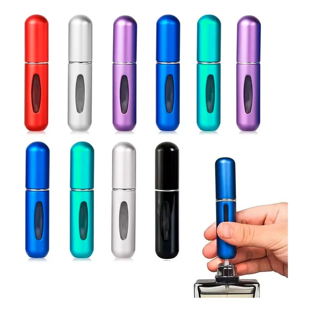 Pack X 10 Mini Perfumeros Recargables Portátiles Atomizador