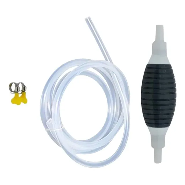 Bomba De Succion Manual, Gasolina, Aceite, Agua, Full Clean