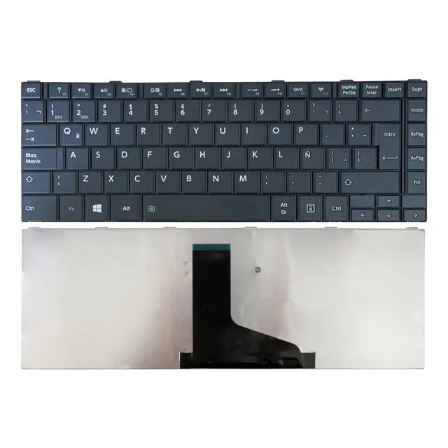 Teclado Toshiba C845d Mp-11b86la-920 Negro Sin Marco Español