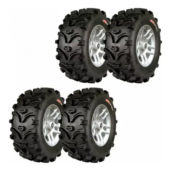 4 Pneus Kenda Quadriciclo Honda Fourtrax 24/8-12 24/10-11